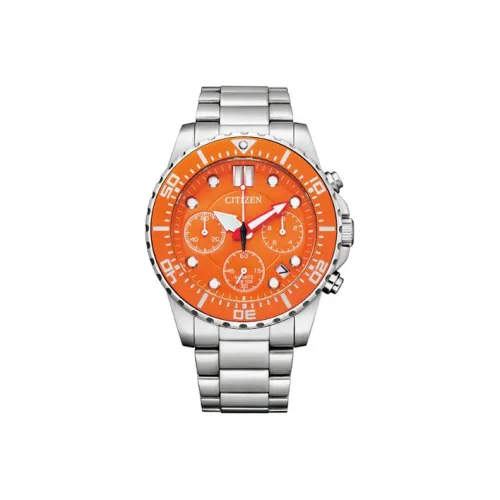 CITIZEN Кварцевый механизм нержавеющая сталь ремешок часы 43 мм мужские желтый циферблат модель AI5008 82X