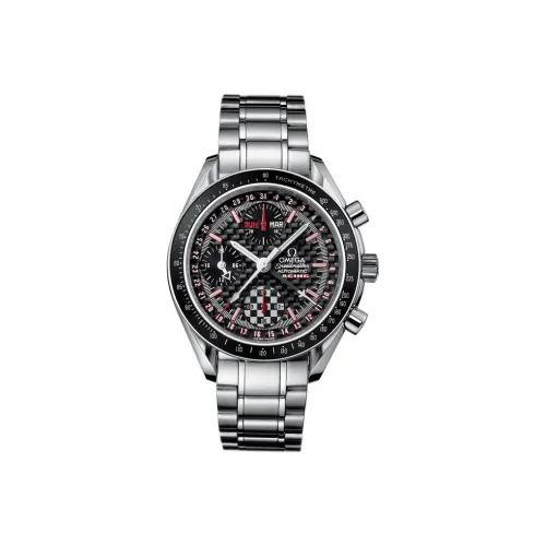 OMEGA Автоматический Механический Часы Мужские 39 мм Черный Циферблат Стальной Корпус Часов Стальной Ремешок