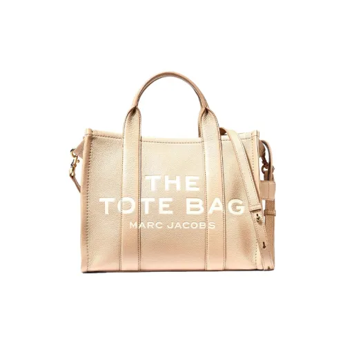 MARC JACOBS Тоут Сумка из кожи Сумка для покупок Сумка через плечо Сумка маленькая Женская Бежевая