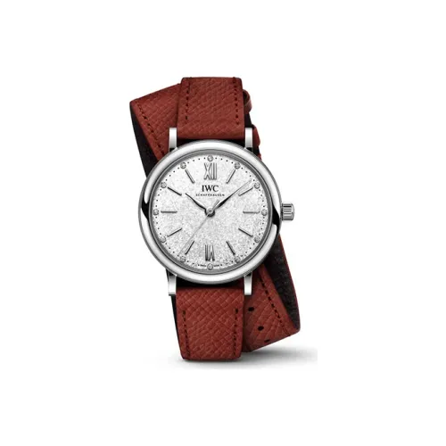 IWC Автоматический Механический Movement Женские Часы Baotai Fino Series 34mm*8,6mm Серебряные