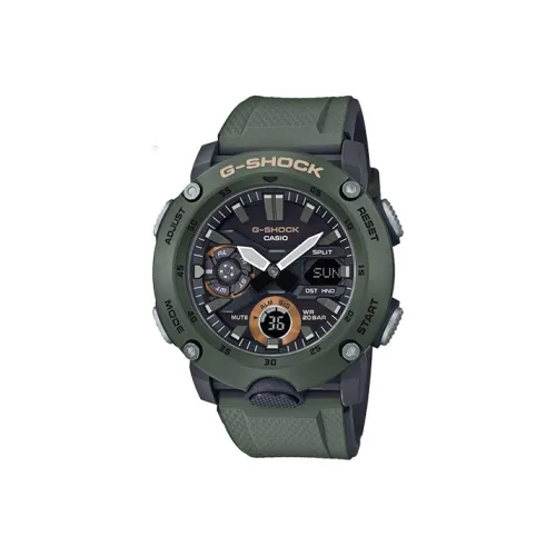 CASIO Кварцевый механизм Мужские часы Liquid Crystal/Analog Dual Display Series 51,2мм*47мм Черные