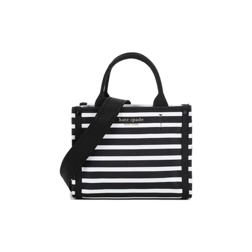 Kate Spade Ткань Сумка Мини Женская Черно-Белая