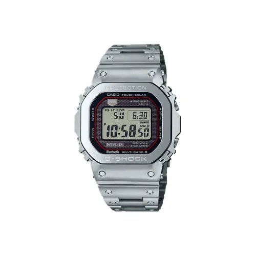 CASIO G SHOCK Солнечный кварцевый механизм Титановый ремешок Часы Мужские Циферблат серый