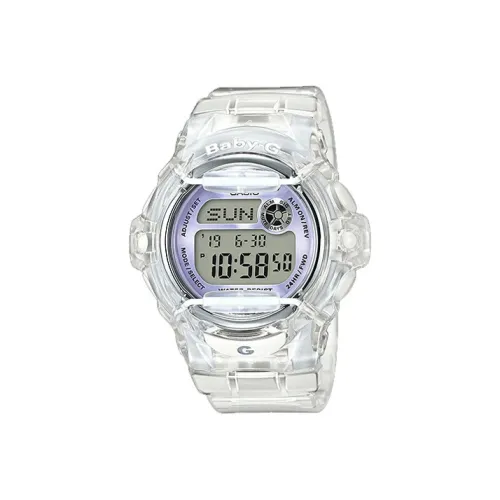 CASIO Малыш G Коллекция Кварцевый Механизм Часы Женские Фиолетовый Циферблат