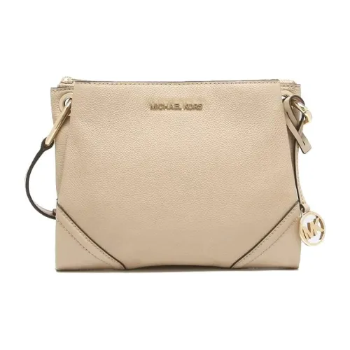 MICHAEL KORS Nicole MICHAEL KORS Handbag Collection Кожа Сумка Женские Молочно-чайный