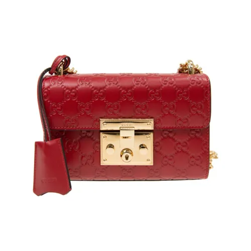 GUCCI Сумка через плечо с подвесным замком Женская