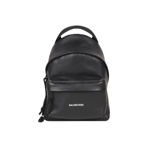 Balenciaga Explorer Коровья кожа крупнозернистая Сумка через плечо Мини Мужская Черная