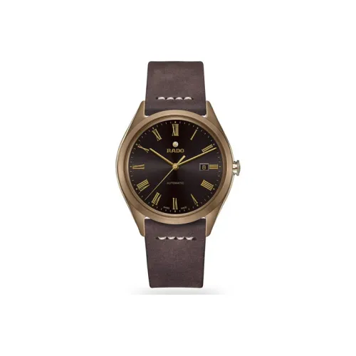 RADO Glam Slam Collection Автоматический Механический Часы Мужские 43 мм Черный Циферблат Керамические Оправа Часов