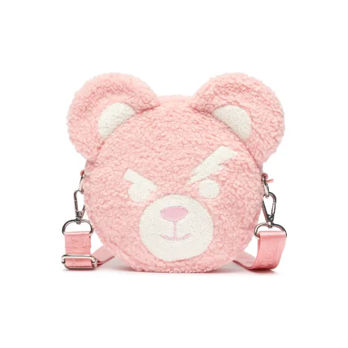 MLB Base Logo New York Yankees Полиэстер Монета Кошелек Key Pouch Сумка через плечо Стандартный Женский Розовый