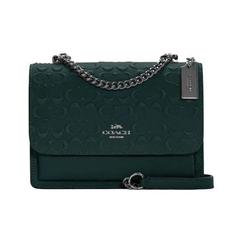 COACH Klare Коровья кожа Аккордеонная сумка Курьерская сумка Сумка через плечо Маленькая Женская Яшма