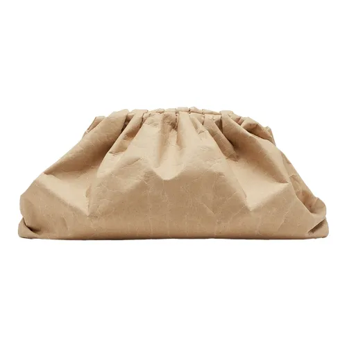 Bottega Veneta Нейлон Cloud Сумка Клатч Большой Женский Хаки