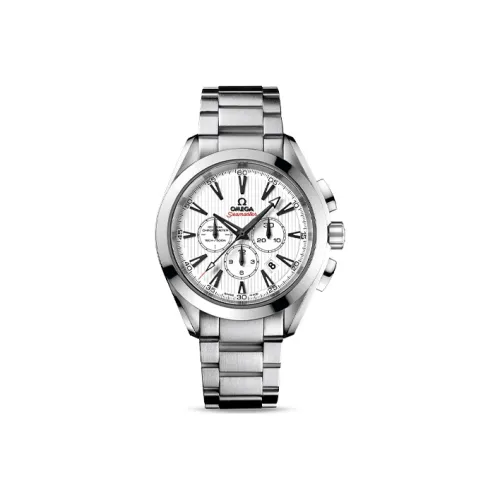 OMEGA Автоматический Механический Часы Мужские AQUA TERRA 150 метров 40 мм Белые