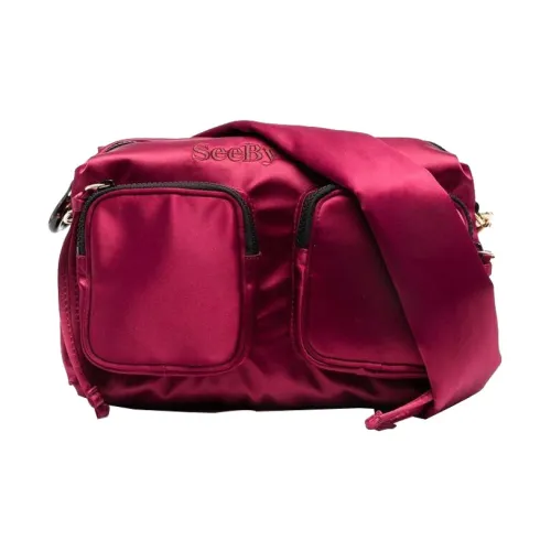 See By Chloe Tilly Полиэстер Сумка через плечо Сумка на плечо Женская Красная