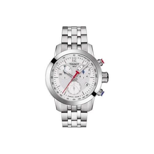 TISSOT Junchi 200 Series Кварцевый механизм Женские часы 34 мм Серебристый циферблат Корпус из нержавеющей стали Ремешок из нержавеющей стали