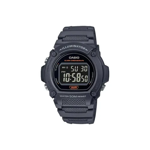 CASIO YOUTH Collection Циферблат с цифровым дисплеем Кварцевый механизм Часы Мужские Черный циферблат