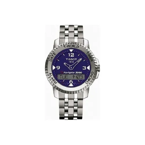 TISSOT Quartz Механизм Мужские часы 42 мм Синий