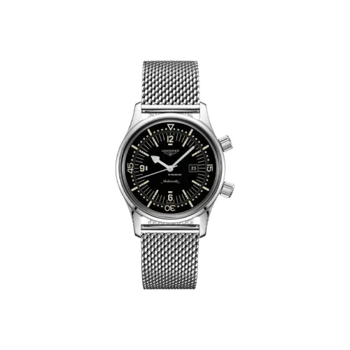 LONGINES Classic Vintage Автоматический Механический Механизм Женские Часы 36 мм Черный Циферблат