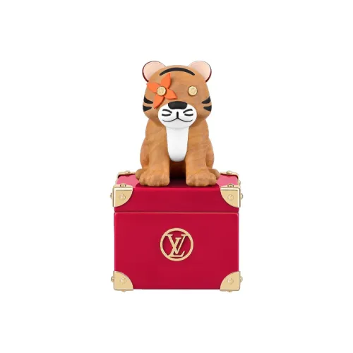 LOUIS VUITTON Деревянный кожа коровья кожа чемодан твердый чехол унисекс