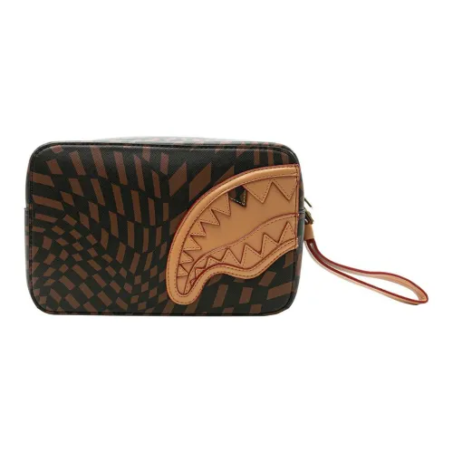 SPRAYGROUND PVC Ручная сумка-клатч стандартная унисекс коричневая