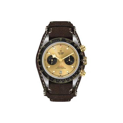 TUDOR Автоматический Механический Механизм Мужские Часы из Коллекции BLACK BAY 41 мм Золото