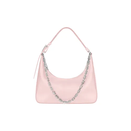 GIVENCHY Cut Out Smooth Calfskin Shoulder Bag Handbag Small Women's Pink