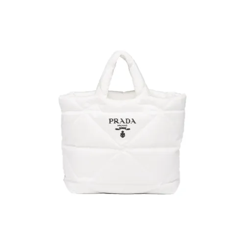 PRADA Нейлоновая сумка-тоут сумка для покупок сумка через плечо сумка Women's White