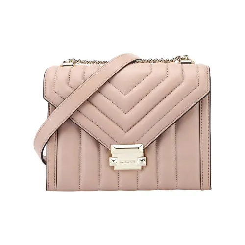 MICHAEL KORS Whitney Овчина Сумка через плечо Большая Женская Розовая