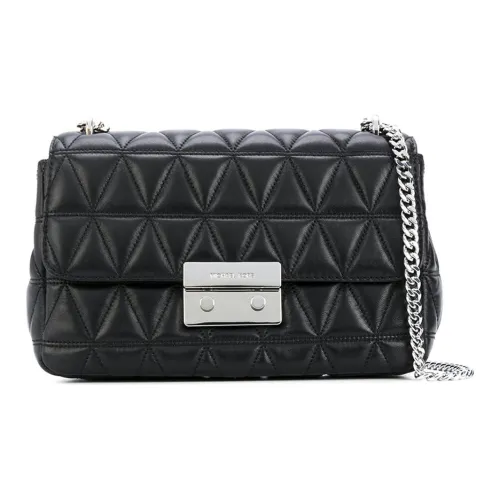 MICHAEL KORS MICHAEL KORS Luggage Collection Логотип Этикетка Сумка через плечо Женская Черная