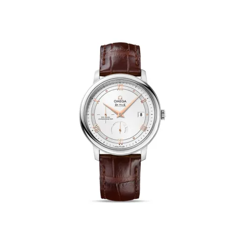 OMEGA Автоматический Механический Часы Мужские Elegant Saucer Series 39,5 мм Серебряные