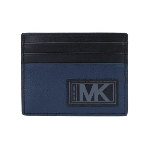 MICHAEL KORS Gifting Коровья кожа Держатель для карт Кошелек Мини Мужской Темно-синий