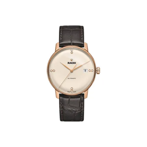 RADO Автоматический Механический Часы Мужские Crystal Sparkle Collection 37,7 мм Жемчужная Раковина Цвет
