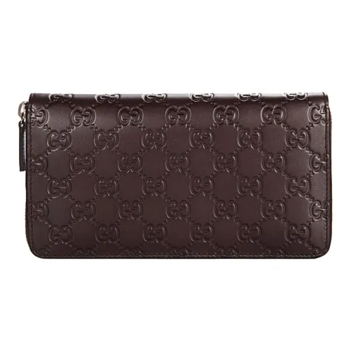 GUCCI Кожа Кошелек Унисекс Коричневый