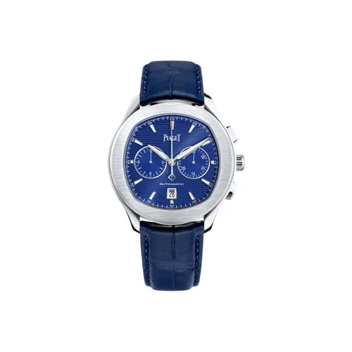 PIAGET Автоматический Механический Механизм Мужские Часы PIAGET POLO 42 мм Синий