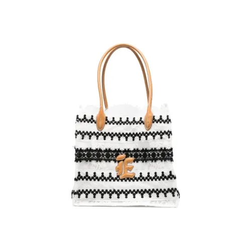 ERMANNO SCERVINO Кожа Сумка Женская Белая Черная