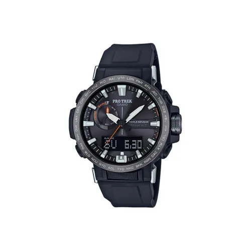 CASIO PRO TREK Collection Солнечный Кварцевый Механизм Часы Мужские Черный Циферблат PRW 60Y 1AER