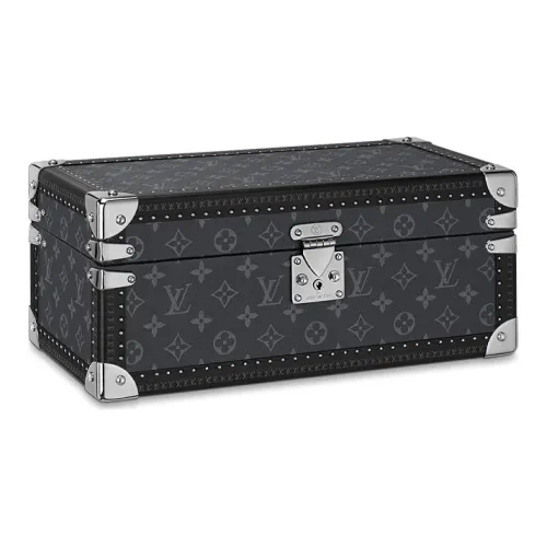 LOUIS VUITTON Coffret Accessoires Кожа Твердый Чехол Хранение Коробка Унисекс