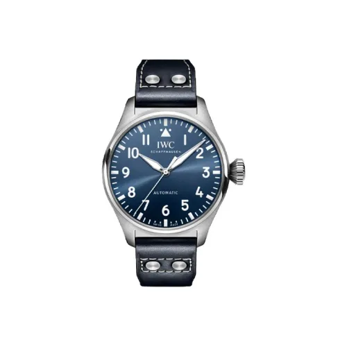IWC Pilot Collection Автоматический Механический Часы Мужские 43 мм Синий Циферблат
