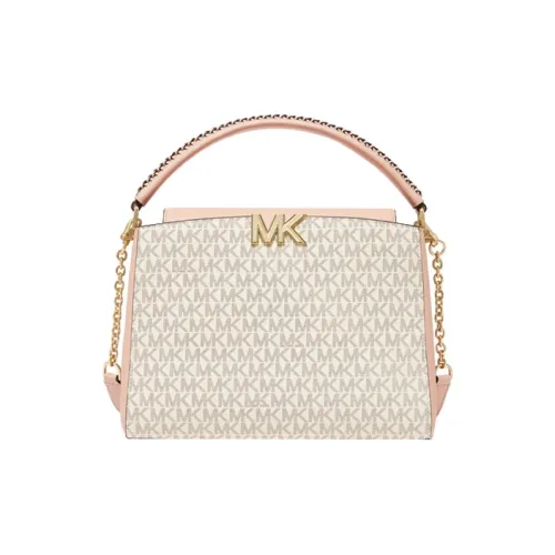 MICHAEL KORS Karlie Кожа Сумка через плечо Сумка Средний Женская Ванильный Белый Розовый