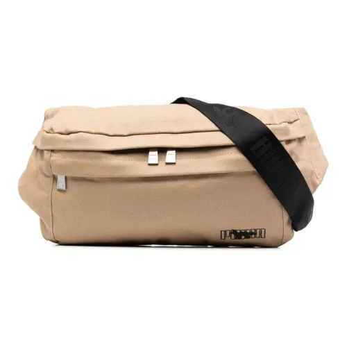 PUMA Maison Kitsune Коллаборация Хлопок Sling Сумка Сумка через плечо Бананка Обычный Унисекс Хаки