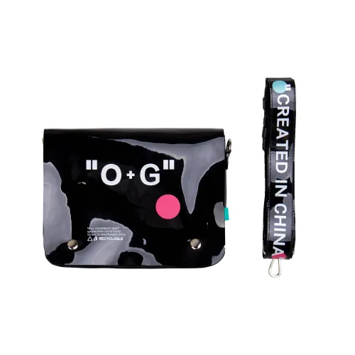 GAONCREW Акриловая сумка Harmonica из ПВХ ожерелье сумочка для украшений сумка через плечо унисекс черный