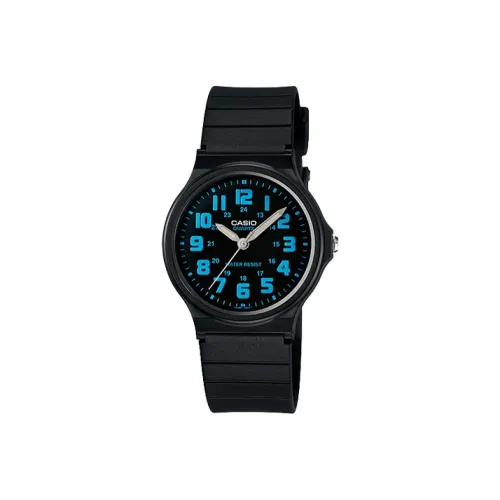 CASIO Volkswagen Pointer Series Кварцевый механизм Смола Ремень Часы Мужские Черный циферблат MQ 71 2B