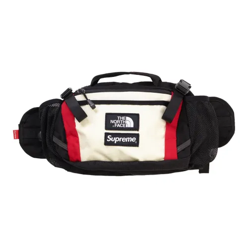 Supreme The North Face Коллаборация FW18 Нейлоновая Сумка через плечо Слинг-сумка Сумка на пояс Стандартная Унисекс Белый