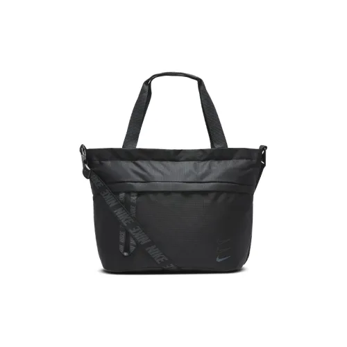 Nike Нейлоновая дорожная сумка обычная унисекс черная