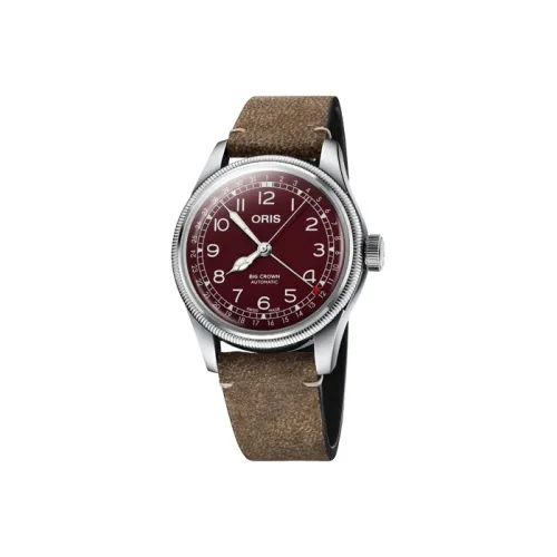 Oris Автоматический Механический Часы Мужские из Коллекции Aviation 40 мм Красные