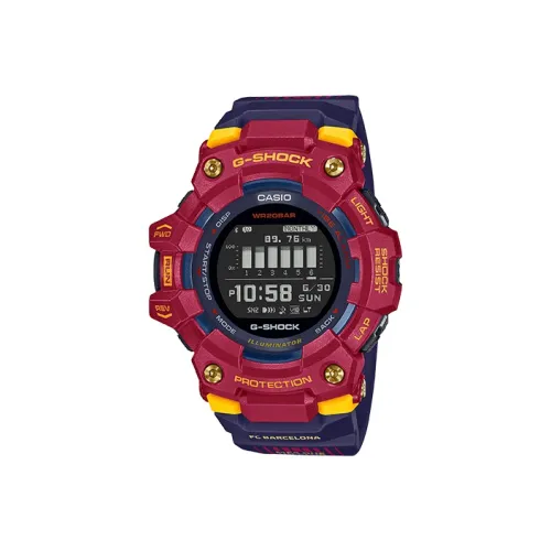 CASIO г Shock Collection Кварцевый механизм Смола Ремешок Часы 58,2*49,3*17 мм Мужские часы Черный циферблат