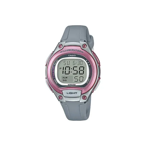 CASIO Юность Кварцевый Механизм Часы Женские Серый Циферблат