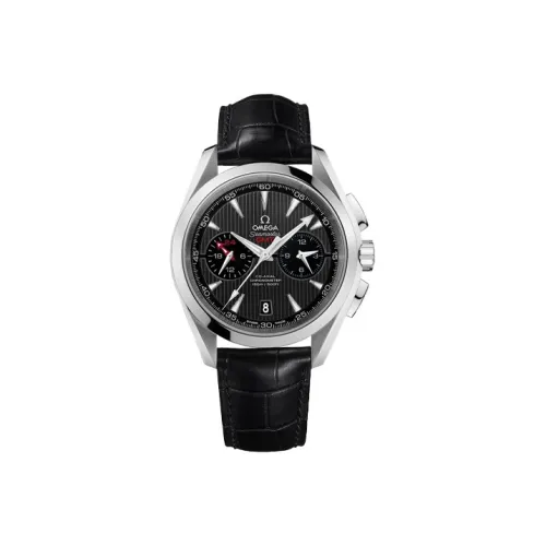 OMEGA Автоматический Механический Часы Мужские AQUA TERRA 150 метров, 43 мм, Черный