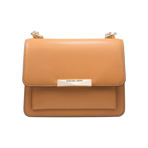 MICHAEL KORS Нефритовая кожа через плечо мини сумка для женщин оранжевая