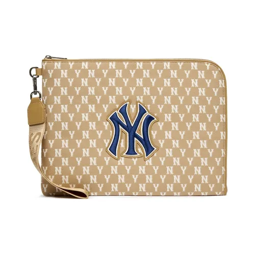 MLB MONOGRAM Коллекция Полиэстер Клатч Большой Унисекс Хаки