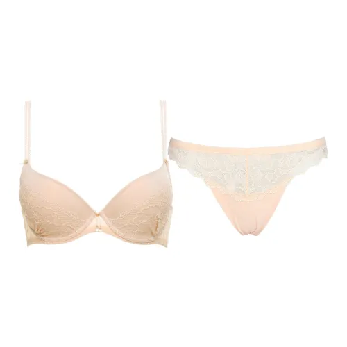 Selmark Комплект нижнего белья Женское Кожа Розовый